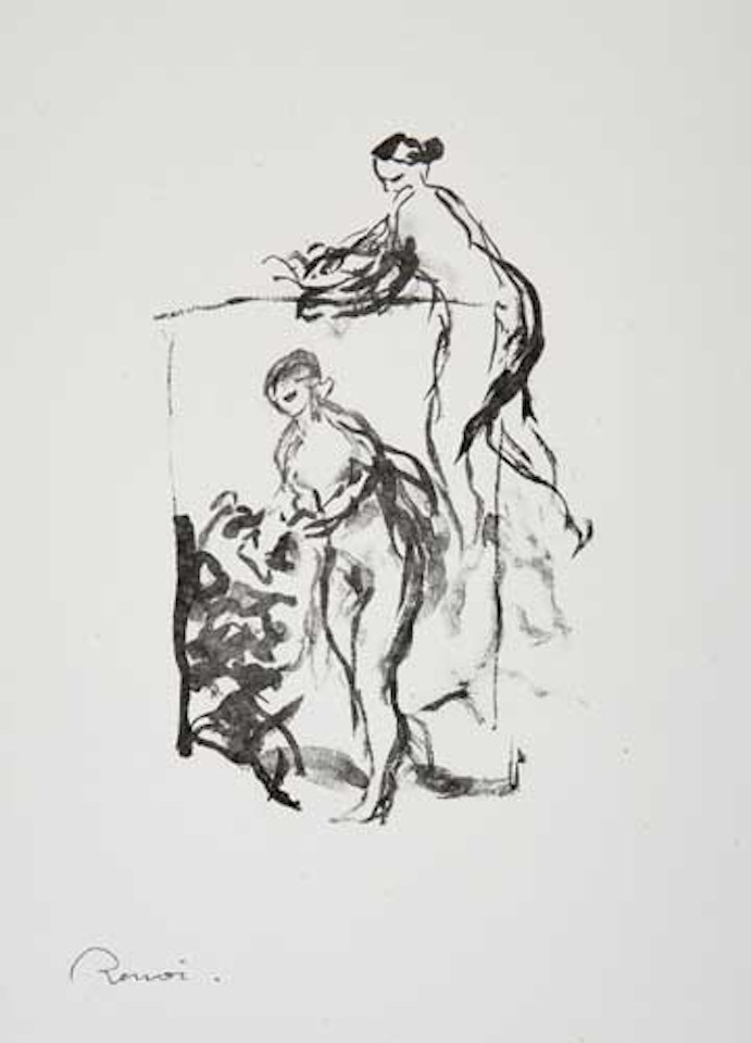 Femme au Cep de Vigne (3e variante) by Pierre-Auguste Renoir