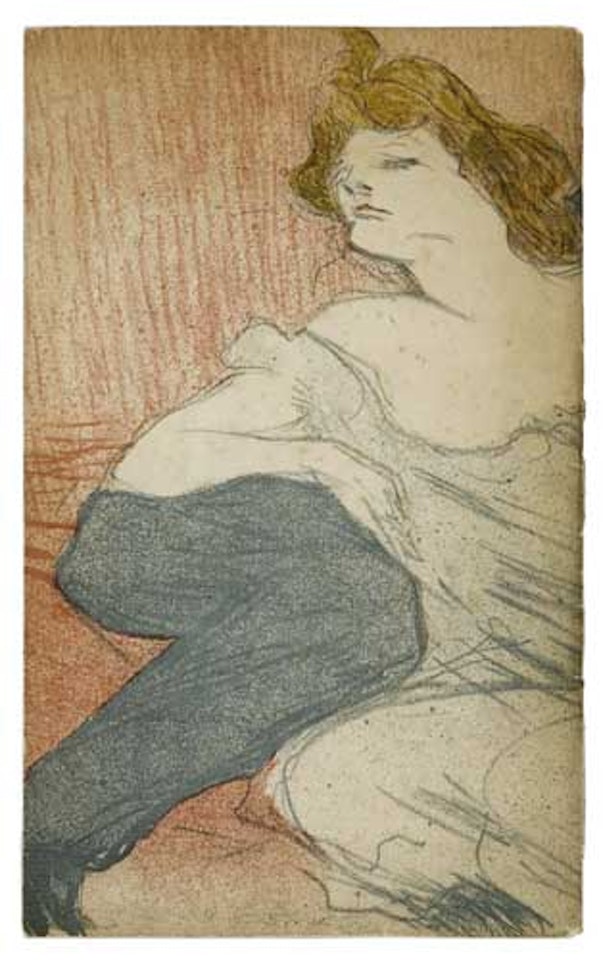 Débauché by Henri de Toulouse-Lautrec