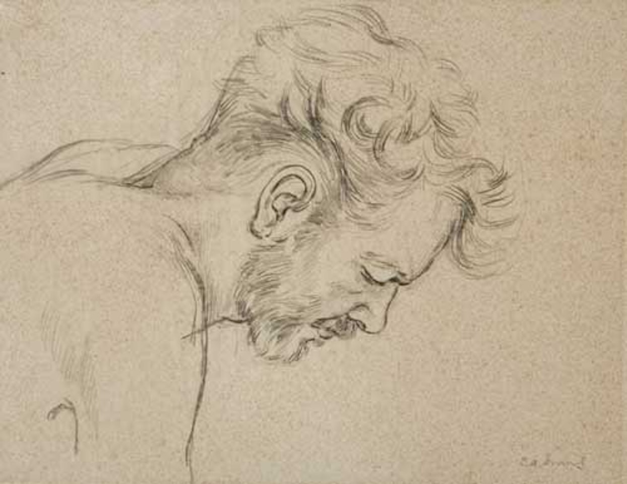 Portrait of Jared French by Paul Cadmus