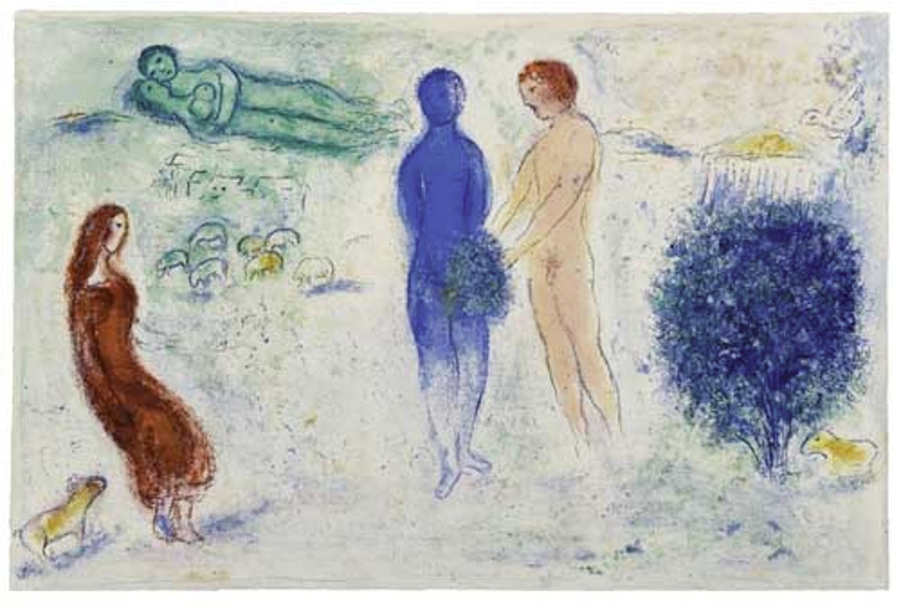 Le Jugement de Chloé by Marc Chagall