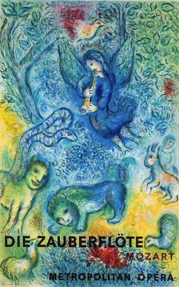 The Magic Flute by Marc Chagall