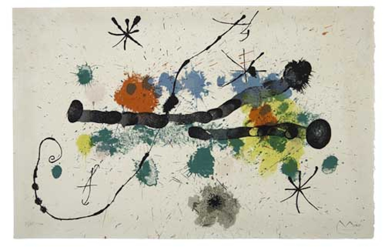 Je Travaille comme un Jardinier by Joan Miró