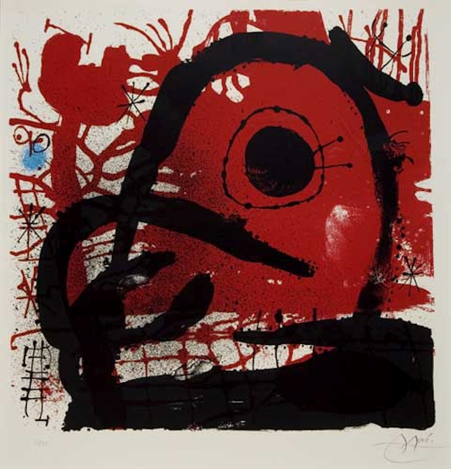 The Wood Squarer at Rest by Joan Miró