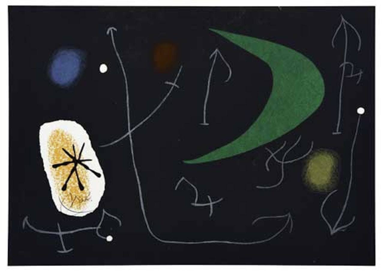 Le Lézard aux Plumes d'Or by Joan Miró
