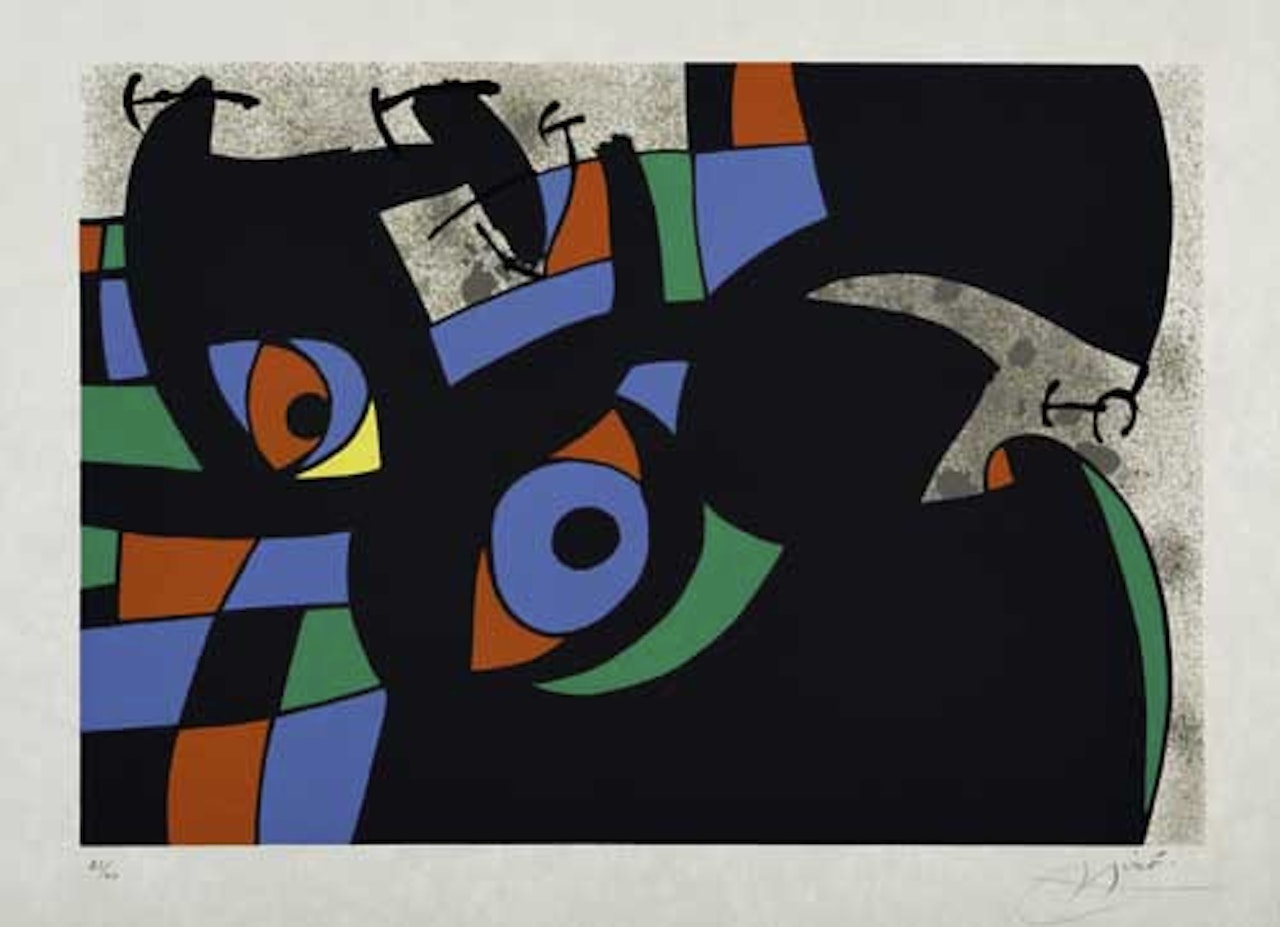 Le Lézard aux Plumes d'Or by Joan Miró