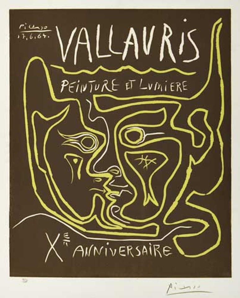 Vallauris--Peinture et Lumière by Pablo Picasso