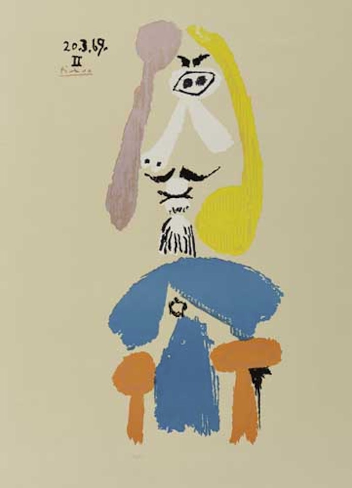 Les Portraits Imaginaire by Pablo Picasso