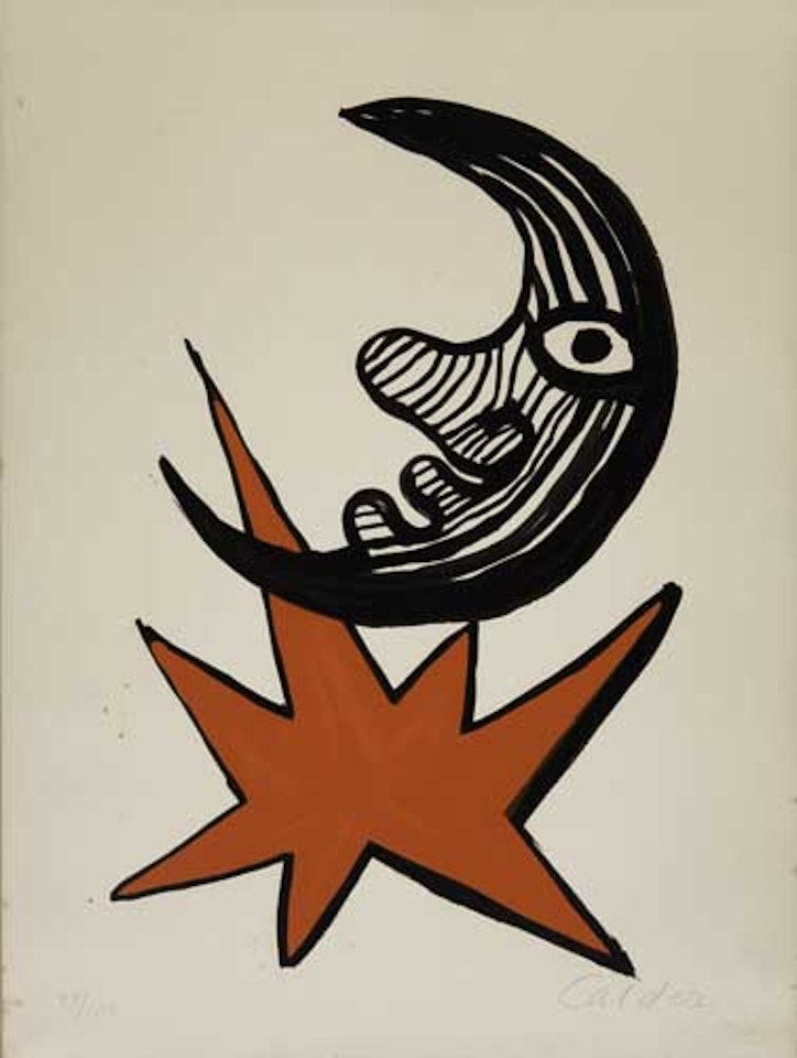 Black Moon by Alexander Calder