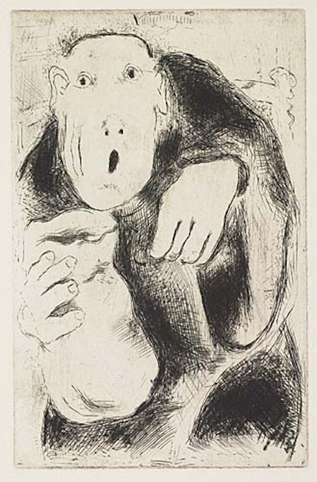 Avarice by Marc Chagall