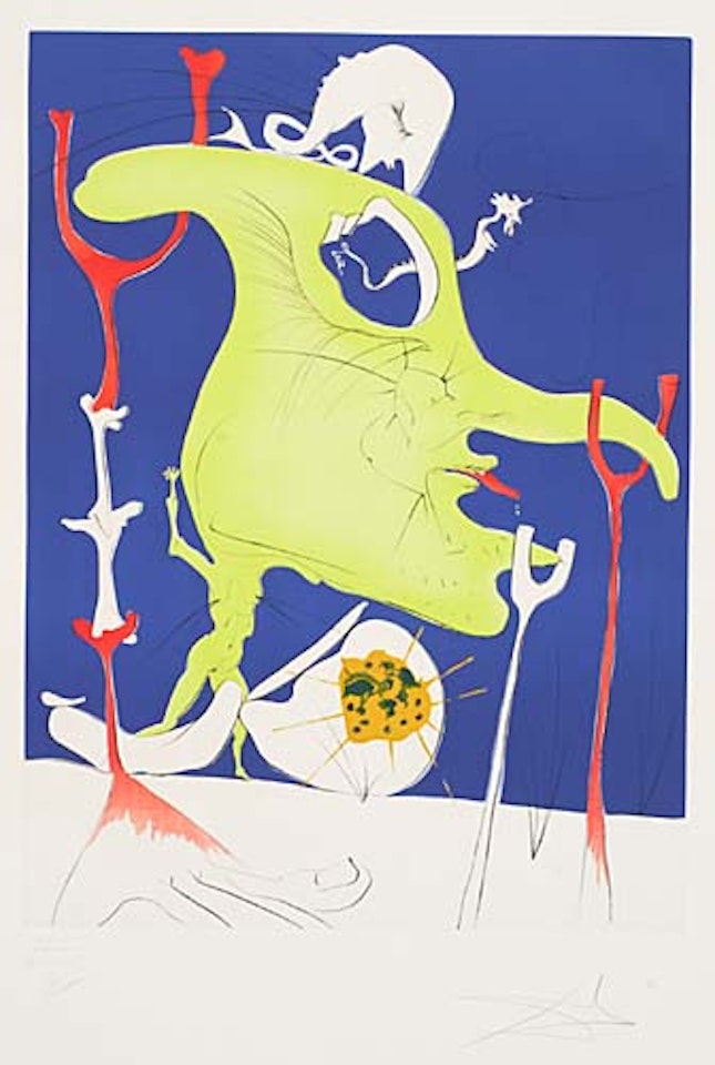 La Conquête du Cosmos II by Salvador Dali