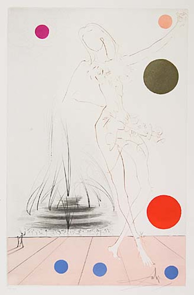Visions of Chicago by Salvador Dali