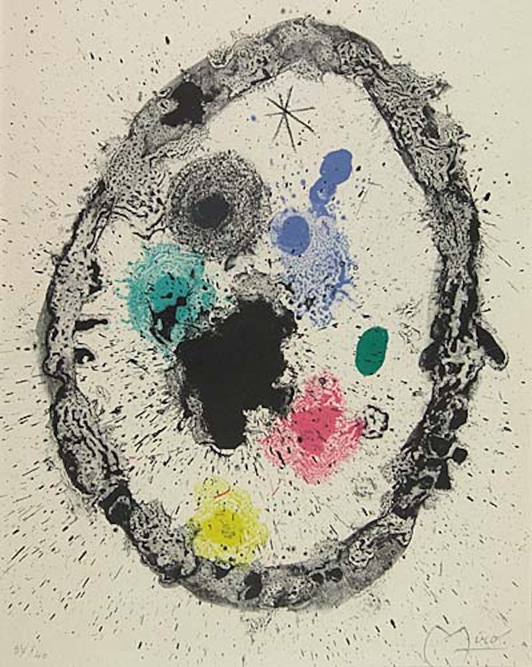 Je Travaille comme un Jardinier by Joan Miró