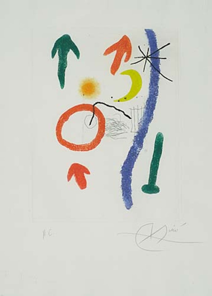 Chemin de Ronde I by Joan Miró
