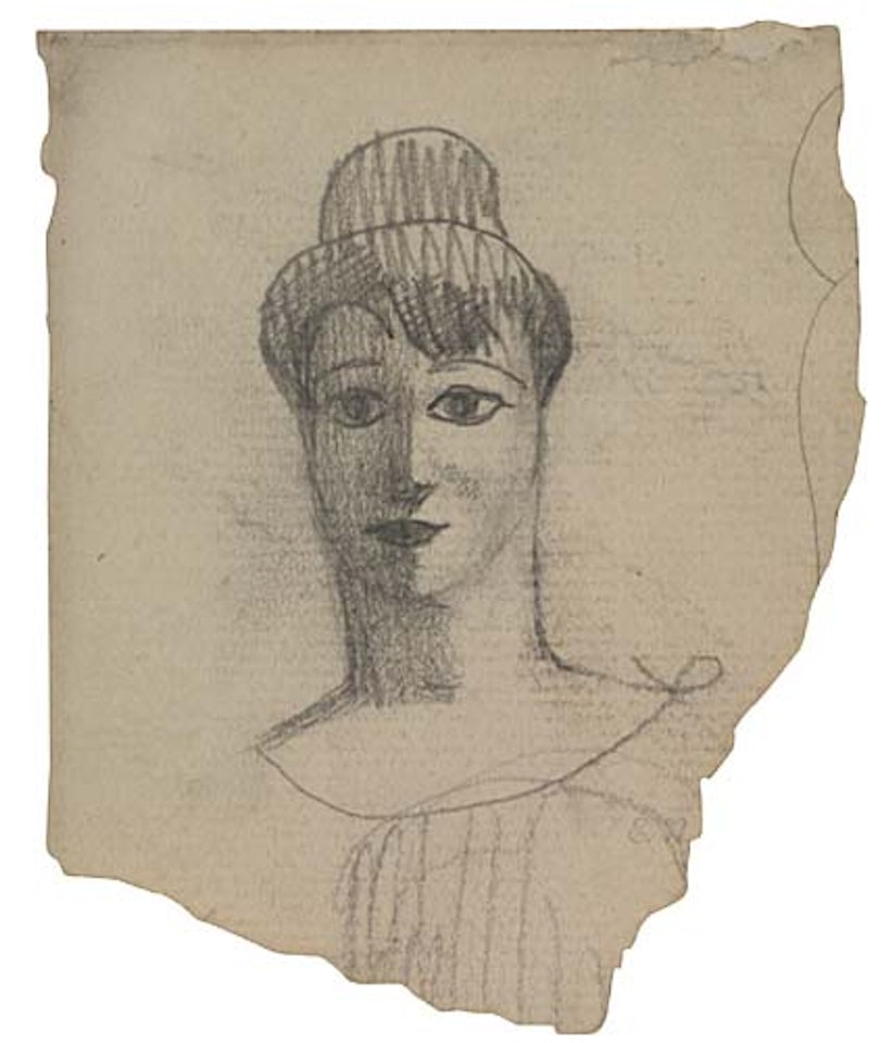 Female Head by Elie Nadelman