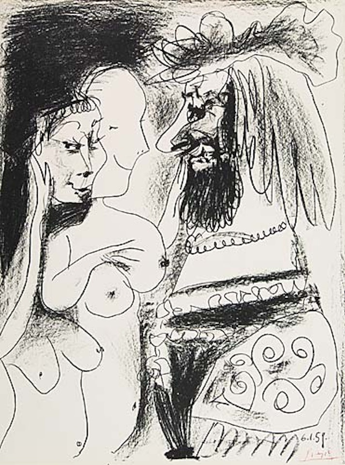 Le Vieux Roi by Pablo Picasso