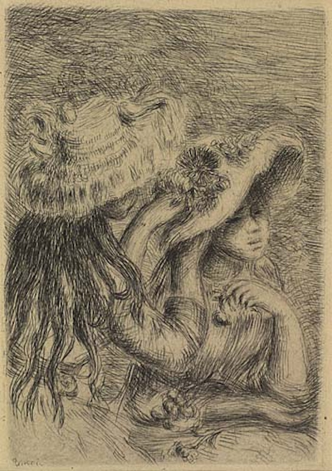 Le Chapeau Épinglé by Pierre-Auguste Renoir
