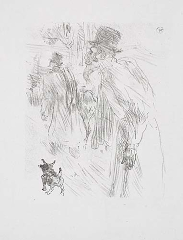 Les juifs Polonais by Henri de Toulouse-Lautrec