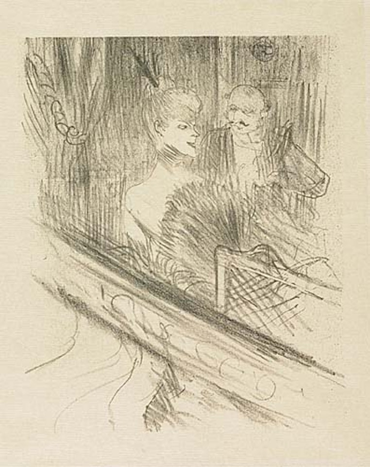 Le Baron Moïse by Henri de Toulouse-Lautrec