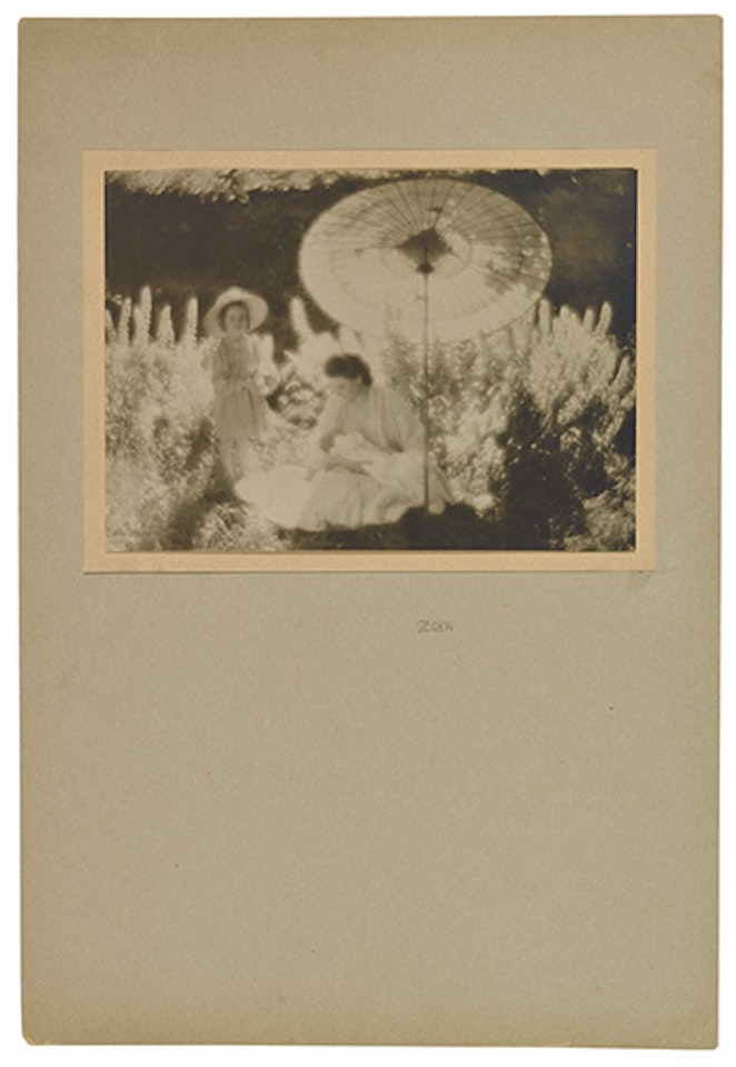 Mrs. Steichen and the Steichen Children by Edward Steichen