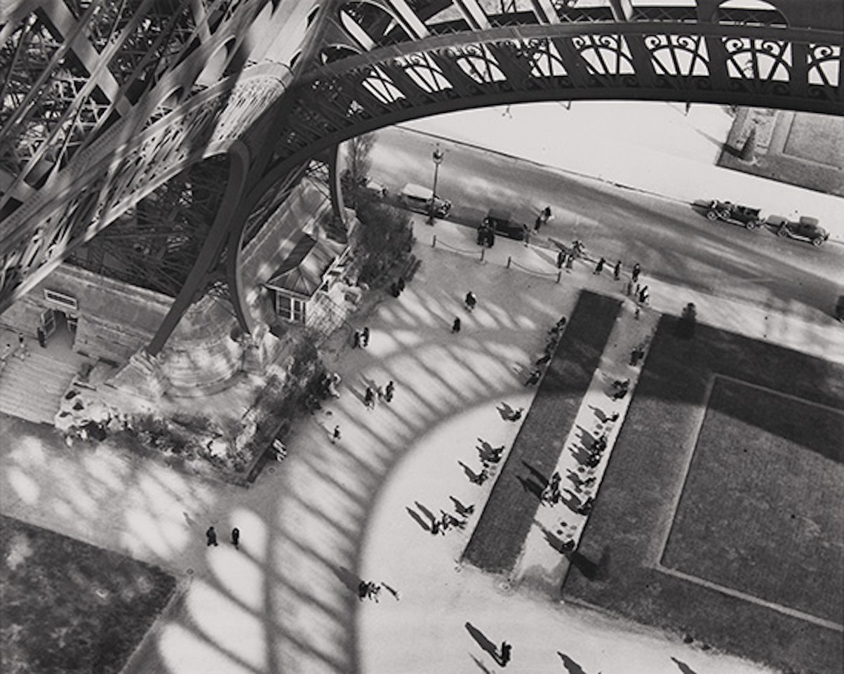 Shadows of the Eiffel Tower by André Kertész