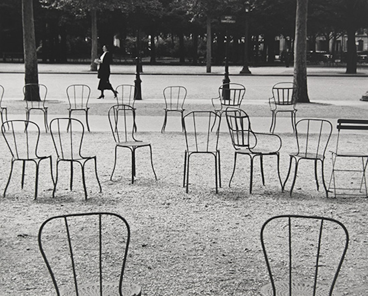 Chairs of Paris by André Kertész