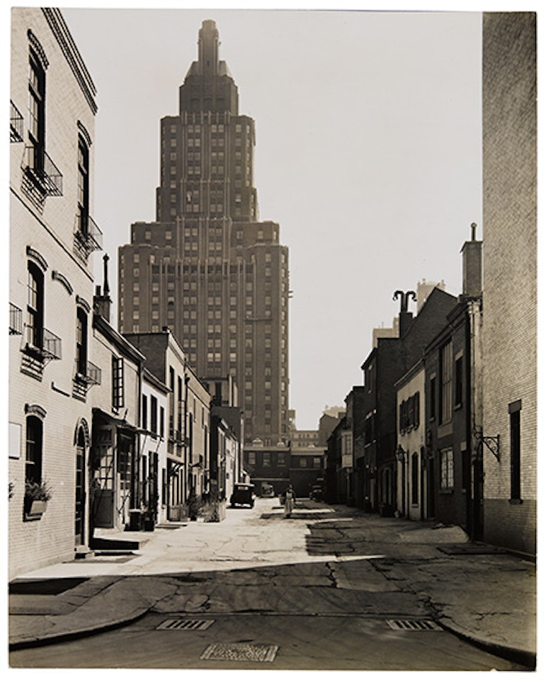 MacDougal Alley: Between West 8th Street and Washington Square North by Berenice Abbott