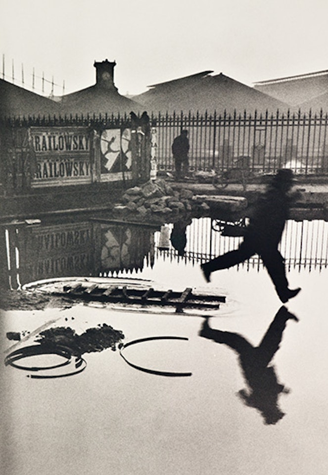 Behind the Gare St. Lazare by Henri Cartier-Bresson