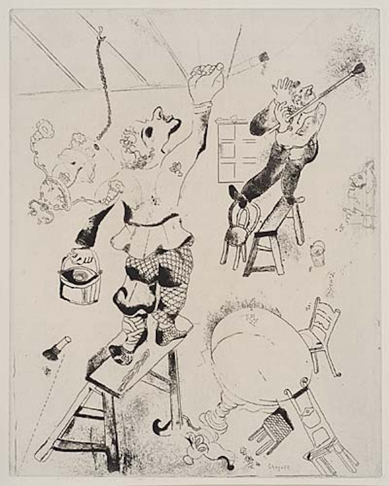 Les Peintres by Marc Chagall