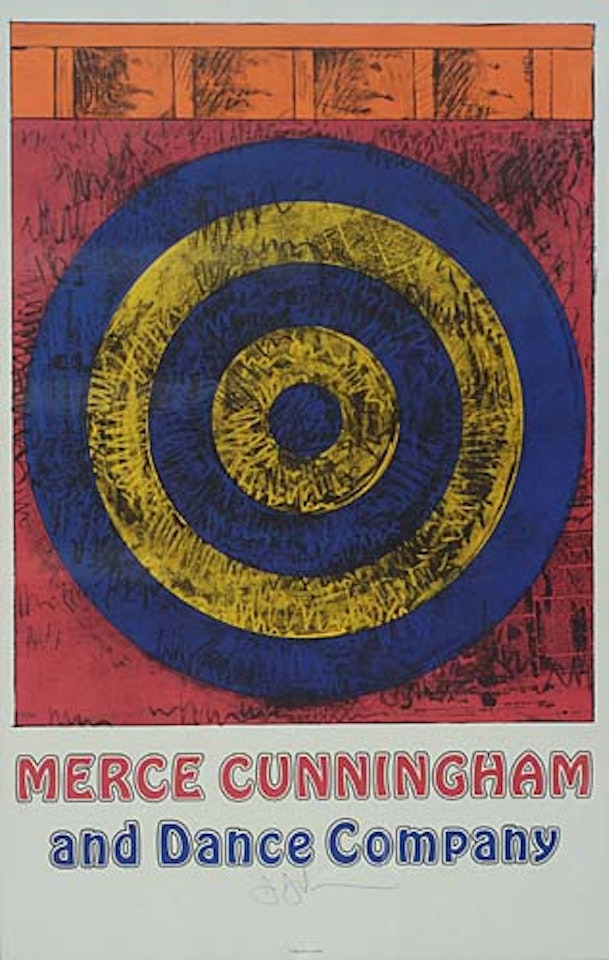 Merce Cunningham and Dance Company by Jasper Johns