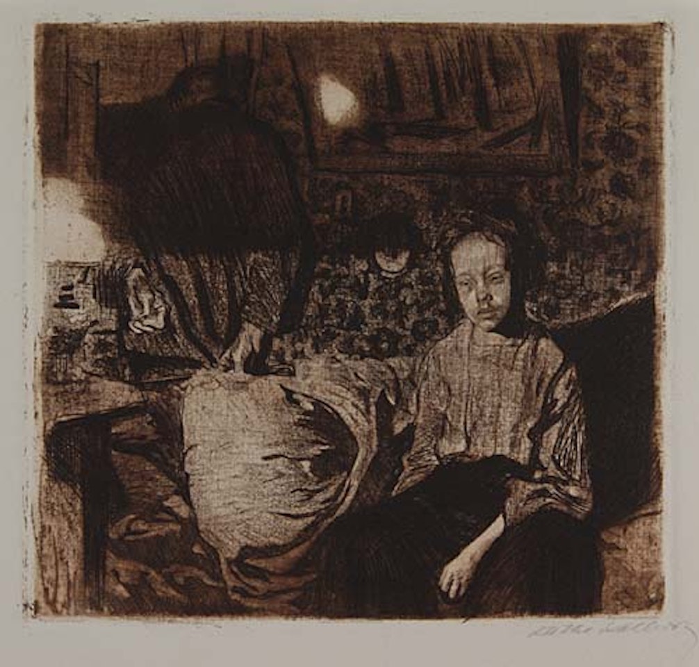 Junges Paar by Kathe Kollwitz