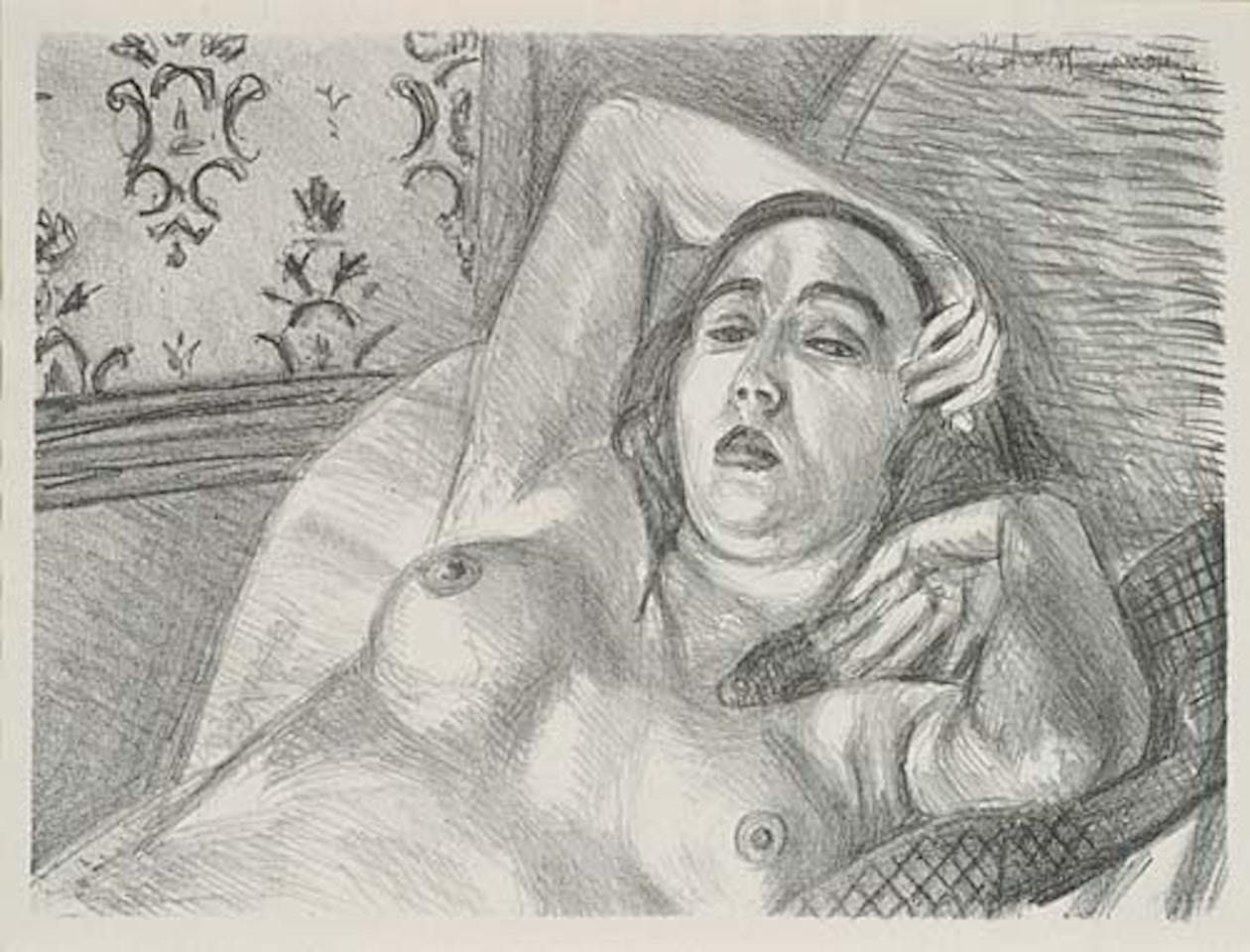 Le repos du modèle by Henri Matisse