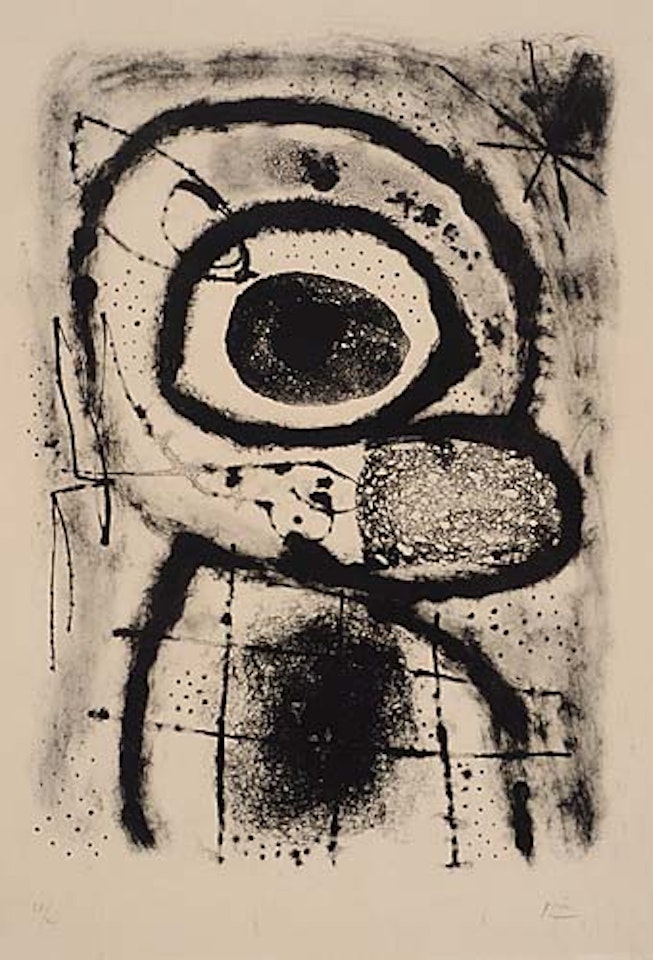Le Penseur by Joan Miró