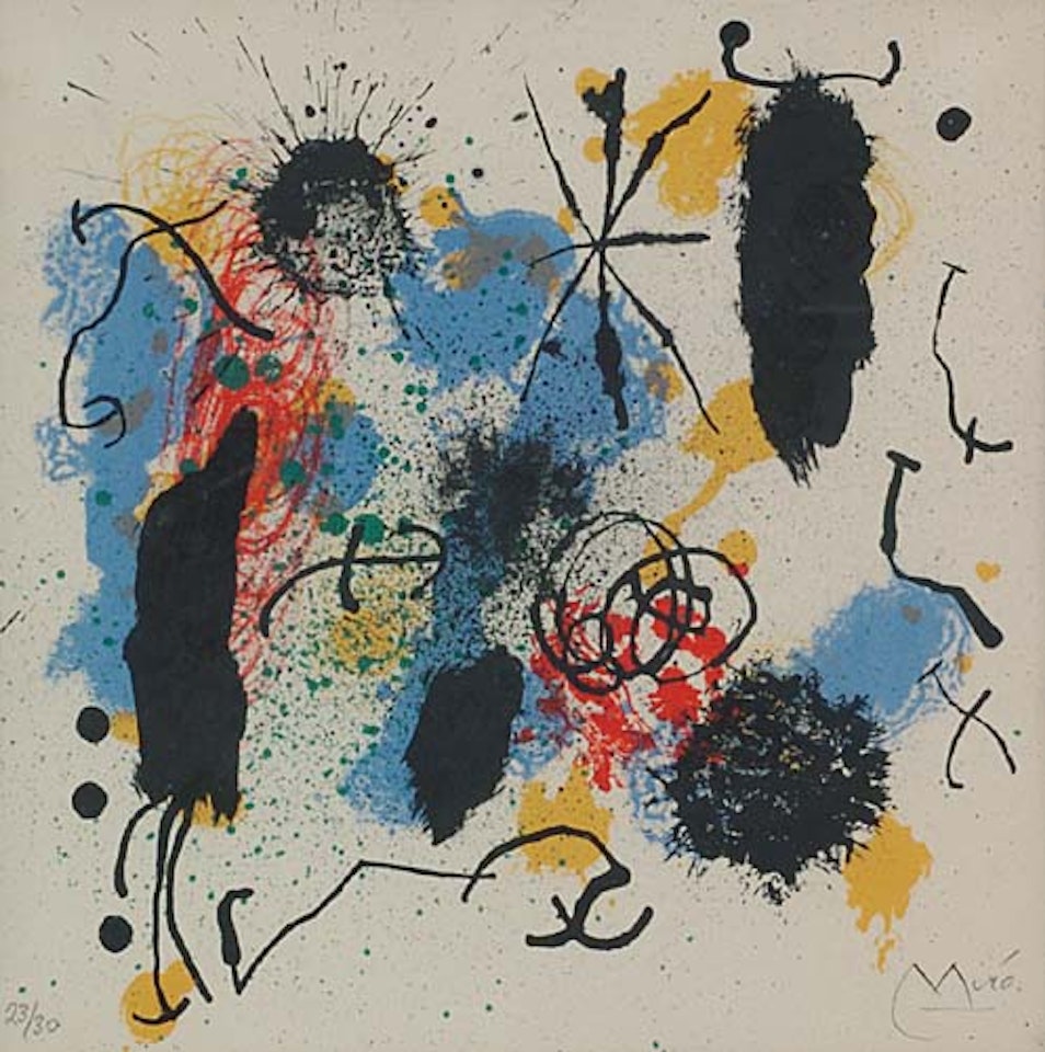 Je travaille comme un jardinier by Joan Miró