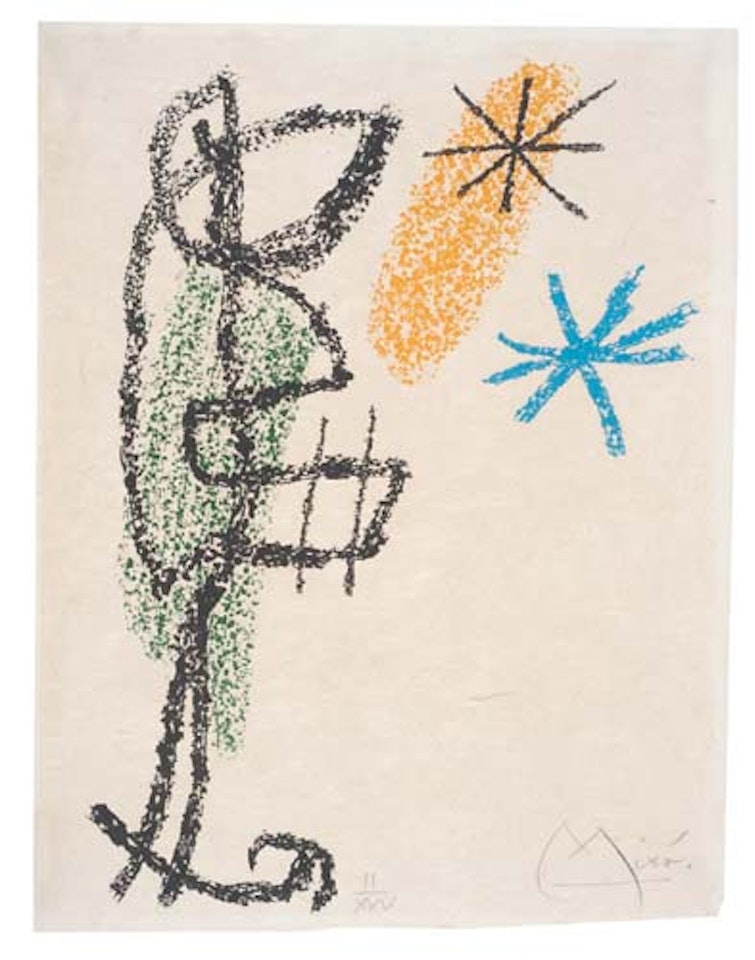 Bouquet de rêves pour Neila by Joan Miró