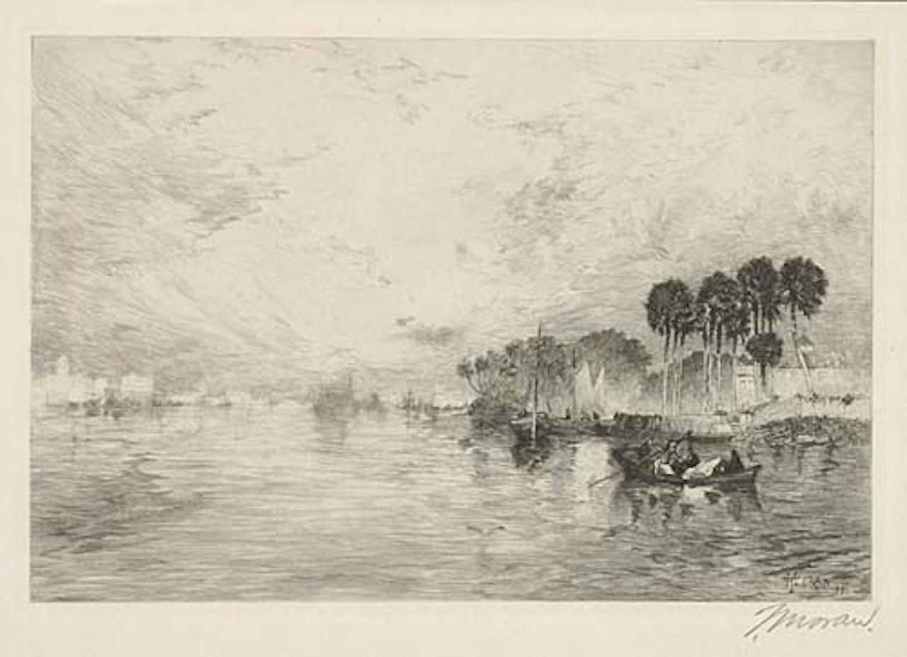 Morning on the St. John's, Florida by Thomas Moran