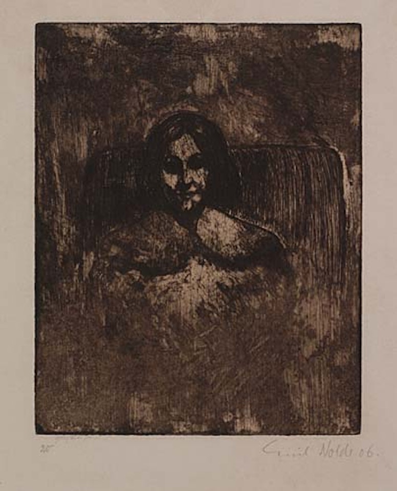 Bildnis by Emil Nolde