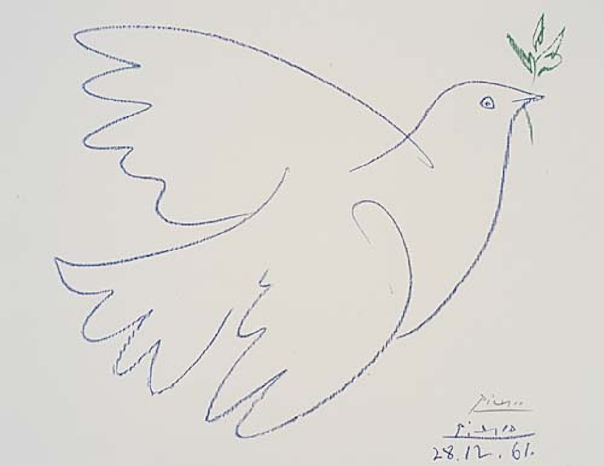 Dove of Peace by Pablo Picasso