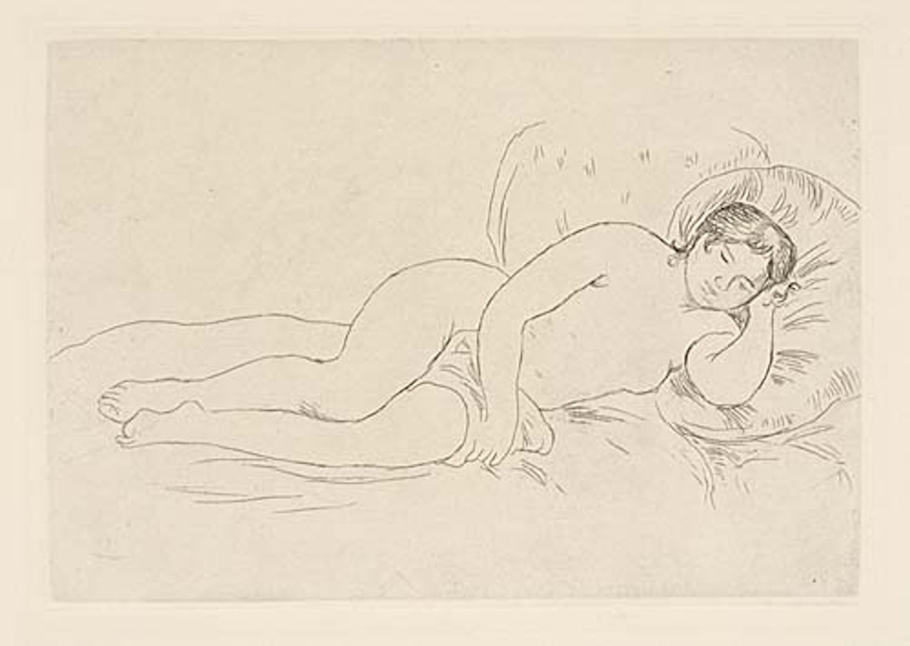 Two etchings. by Pierre-Auguste Renoir