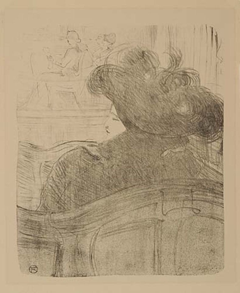 Cléo de Mérode by Henri de Toulouse-Lautrec