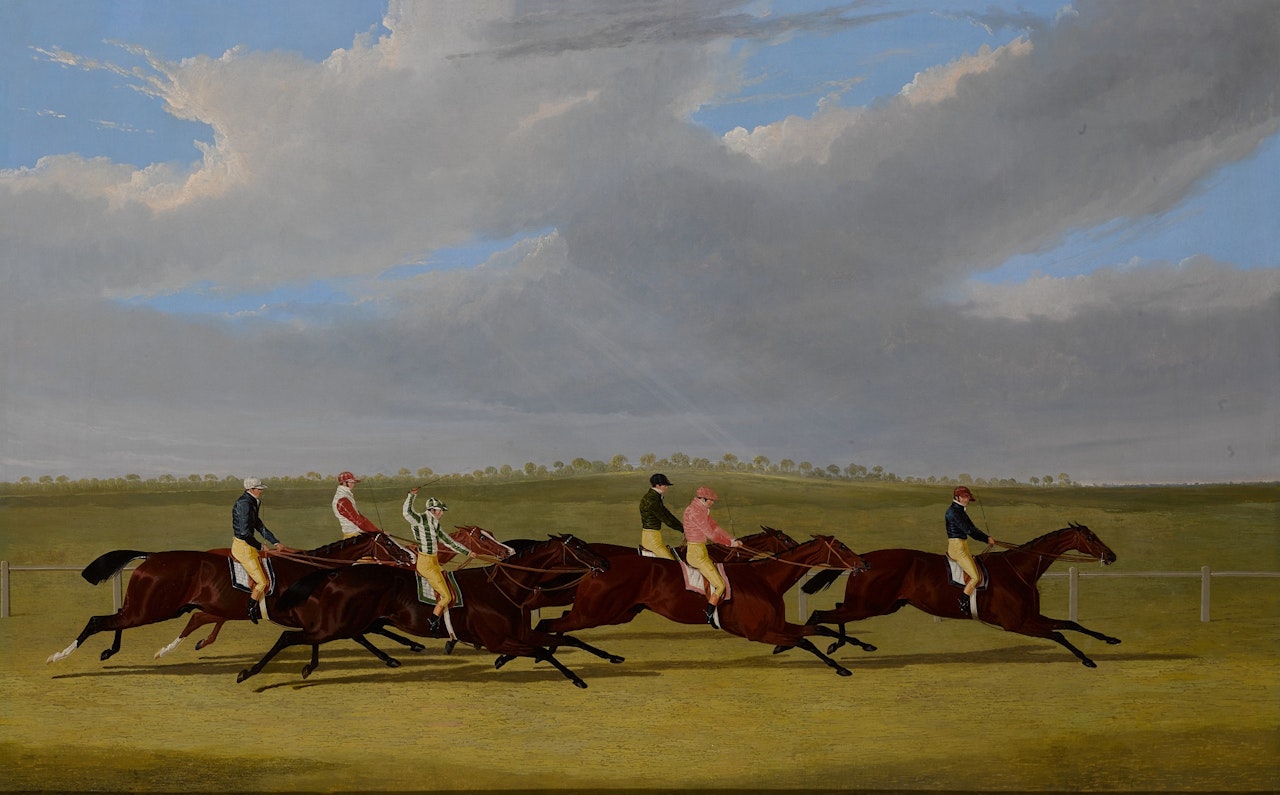 The 1828 Doncaster Gold Cup by John Frederick Herring